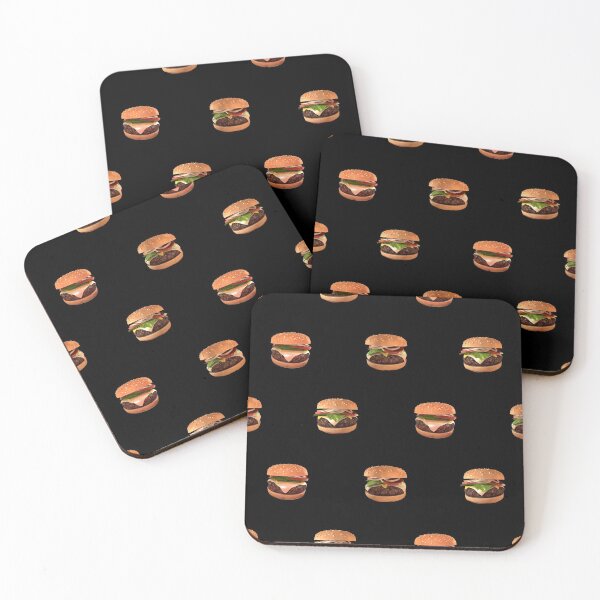 Item preview, Hamburger Cheeseburger Fast Food Art designed and sold by johnta17.