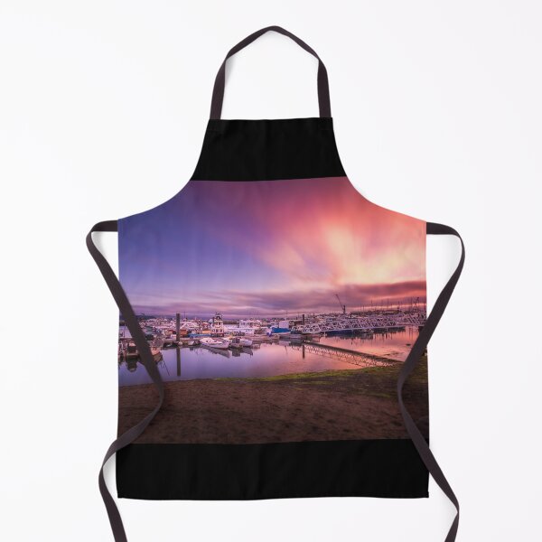 Item preview, Fishing boats at sunset designed and sold by Kipcio.