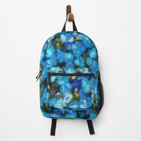 Item preview,   Painted  blue flowers in impressionist style  designed and sold by AnnaMelekhina.