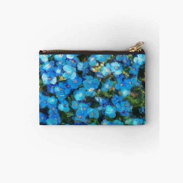 Item preview,   Painted  blue flowers in impressionist style  designed and sold by AnnaMelekhina.