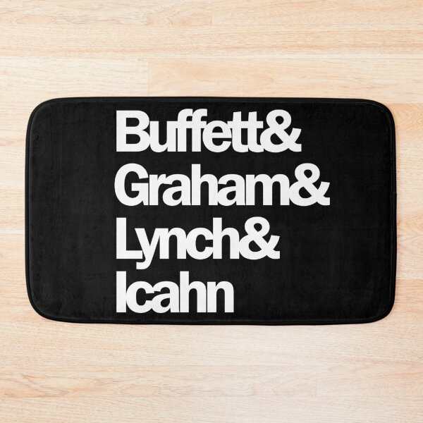 Item preview, Famous investors: Buffett, Graham, Lynch, Icahn designed and sold by ShuckedLondon.