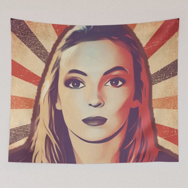 Item preview, Retro villanelle cartoon vintage (killing eve) designed and sold by emcazalet.