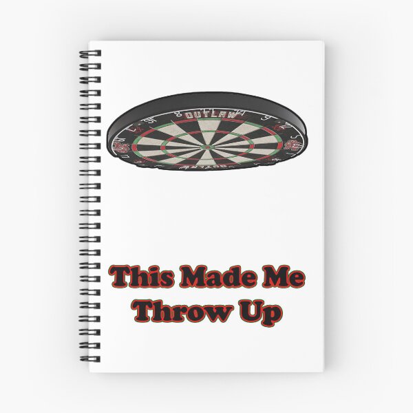 Item preview, Dardo de diseño divertido de This Made Me Throw Up designed and sold by Sipsta.