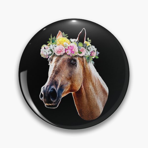 Item preview, Floral Horse Horseback Riding Equestrian Farm Funny Animal Lover designed and sold by EmilyPippin.
