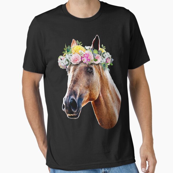 Item preview, Floral Horse Horseback Riding Equestrian Farm Funny Animal Lover designed and sold by EmilyPippin.
