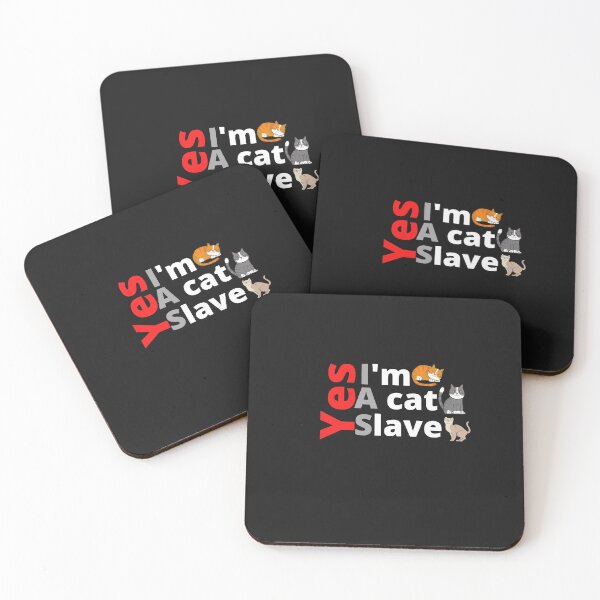 Item preview, Yes,I'm a cat slave designed and sold by bonus24.