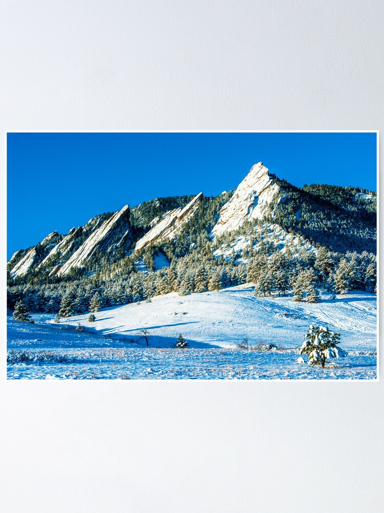 Alternate view of Flatirons Icing Poster