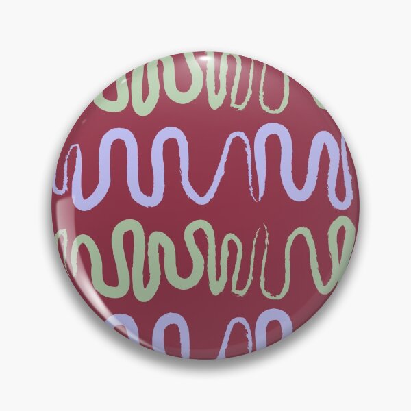 Item preview, Dark wined themed wavy pattern gift design designed and sold by Michael Schmidt.