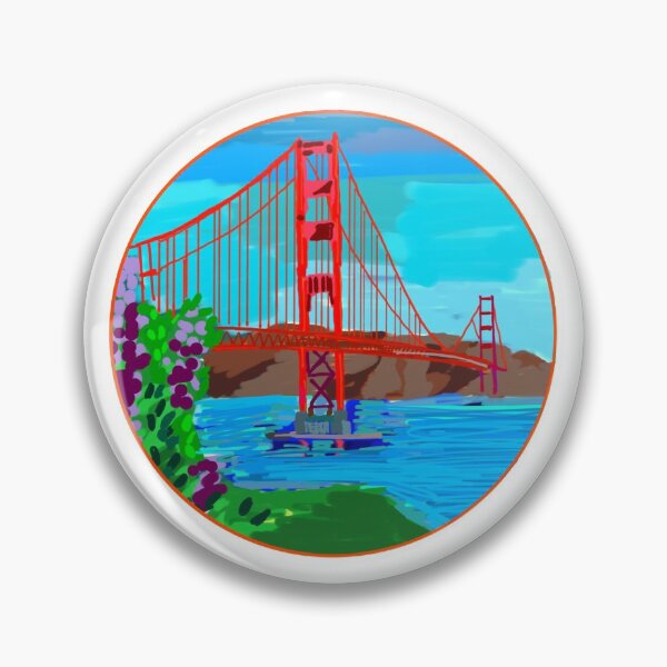 Item preview, San Fransisco Golden Gate Bridge California designed and sold by KatharineArt.