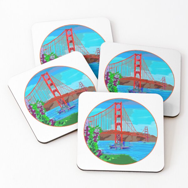 Item preview, San Fransisco Golden Gate Bridge California designed and sold by KatharineArt.