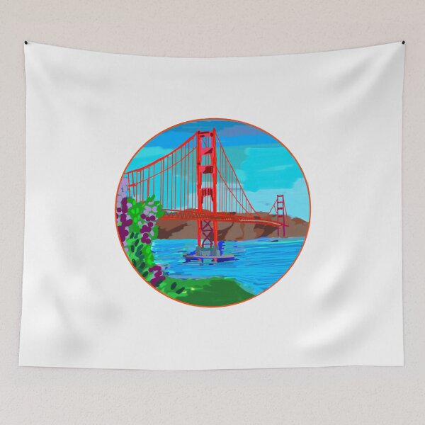 Item preview, San Fransisco Golden Gate Bridge California designed and sold by KatharineArt.
