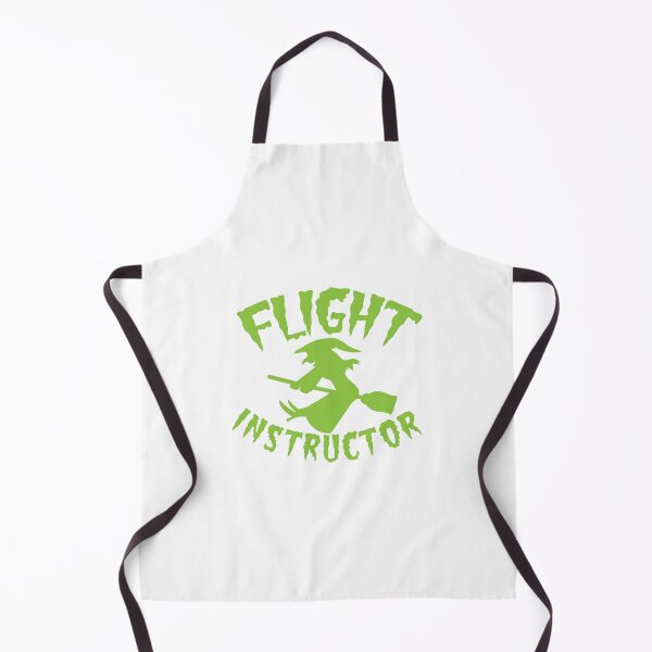 Item preview, Witch on a broomstick FLIGHT INSTRUCTOR designed and sold by jazzydevil.