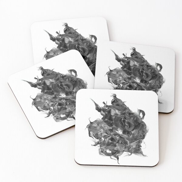 Item preview, Chaotic Lines #9 Monochrome Abstract Art designed and sold by chaoticlines.