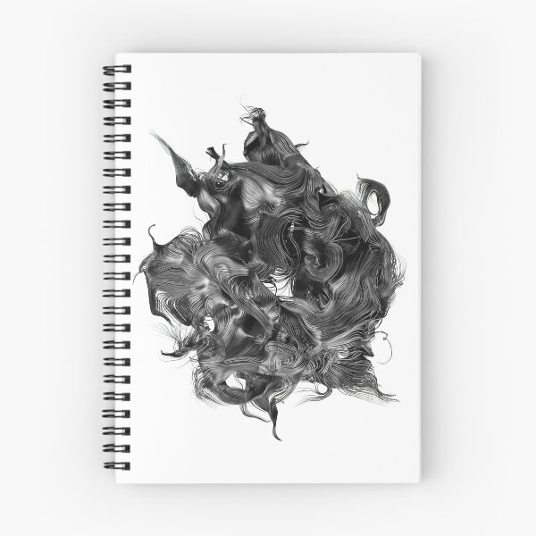 Item preview, Chaotic Lines #9 Monochrome Abstract Art designed and sold by chaoticlines.