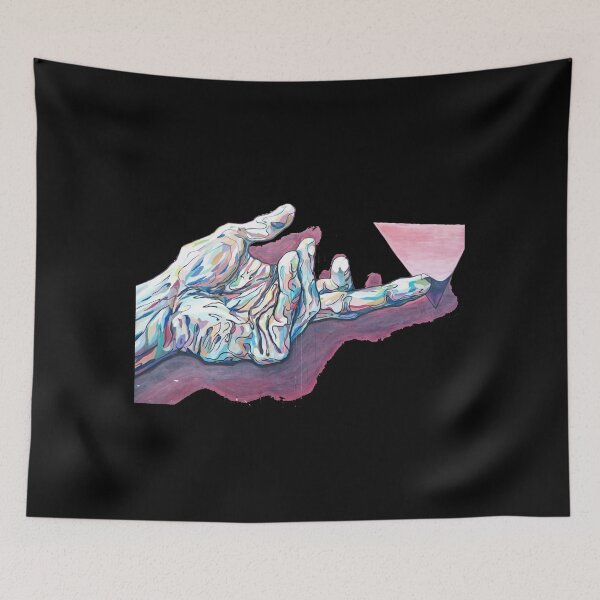 Artikelvorschau, Rosa Handkunst-T-Shirt entworfen und verkauft von DiamondStore1.