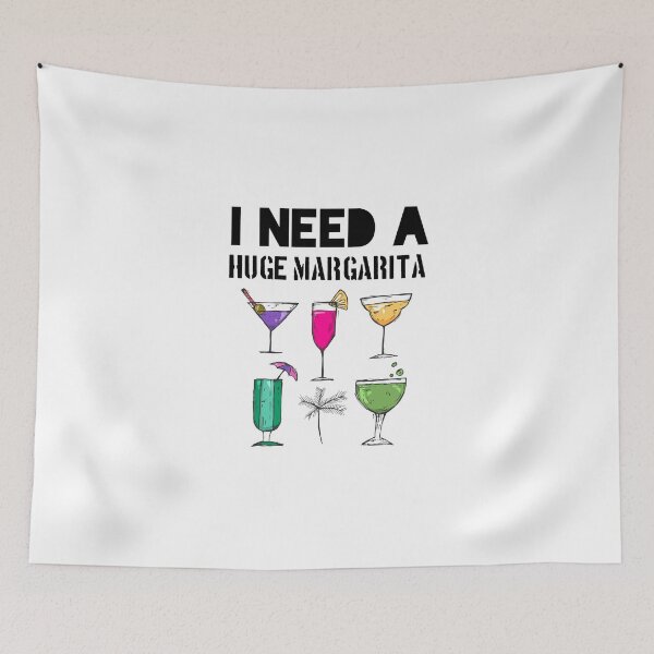 Item preview, I Need A Huge Margarita funny gift  designed and sold by Essakhi12.