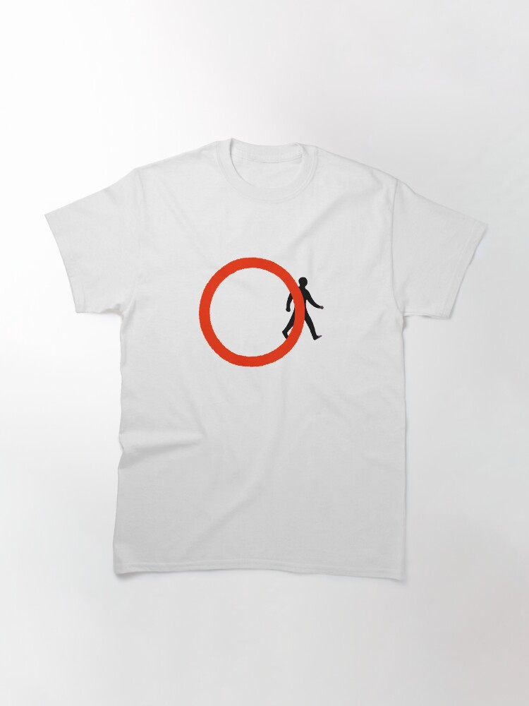 Alternate view of Banksy Think outside the Box Classic T-Shirt