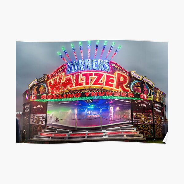 Keith turners waltzer hoppings 2015 Poster