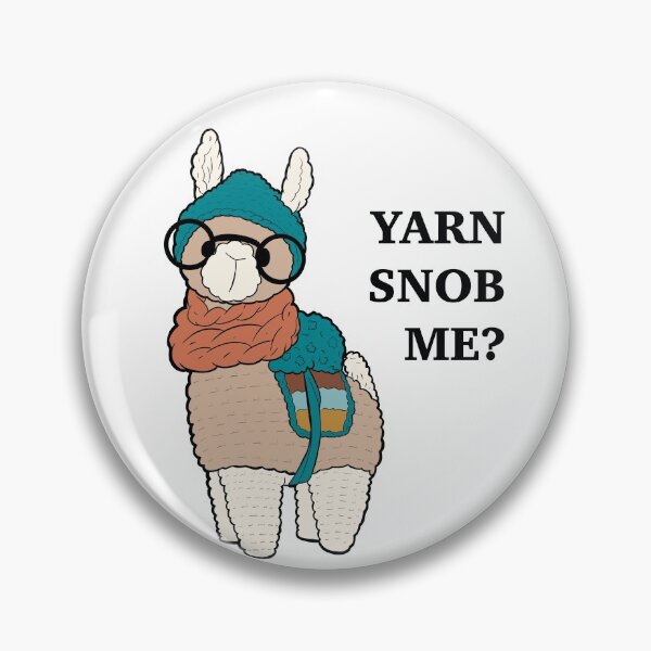 Item preview, Alpaca Crochet Amigurumi Yarn snob me? designed and sold by lesfleursdumall.