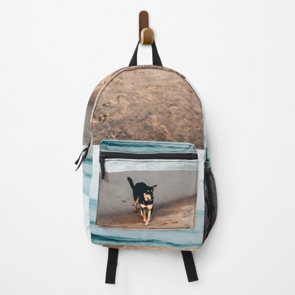 Item preview, Cute Dog enjoying beach designed and sold by Vikas Sawant.