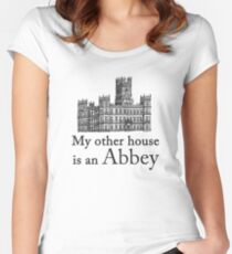 My other house is an Abbey Fitted Scoop T-Shirt