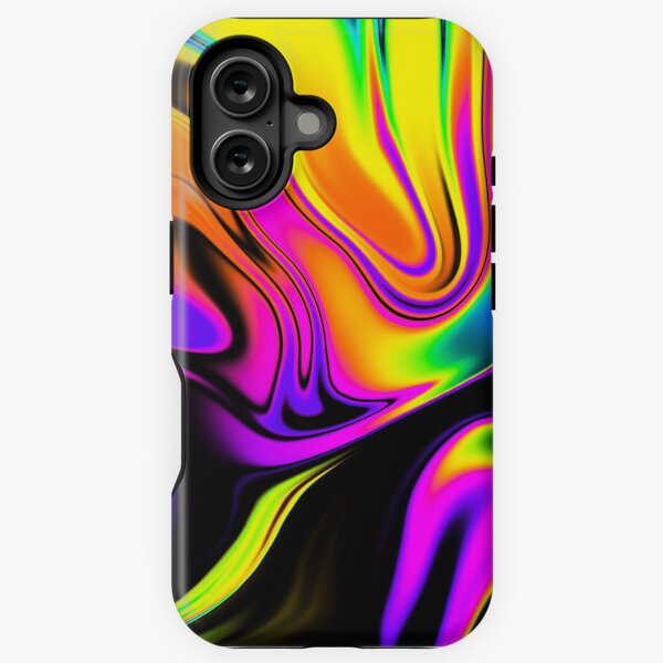 Item preview, Iridescent Psychedelic trippy abstract surreal swirl art colorful designed and sold by lordthebeard.
