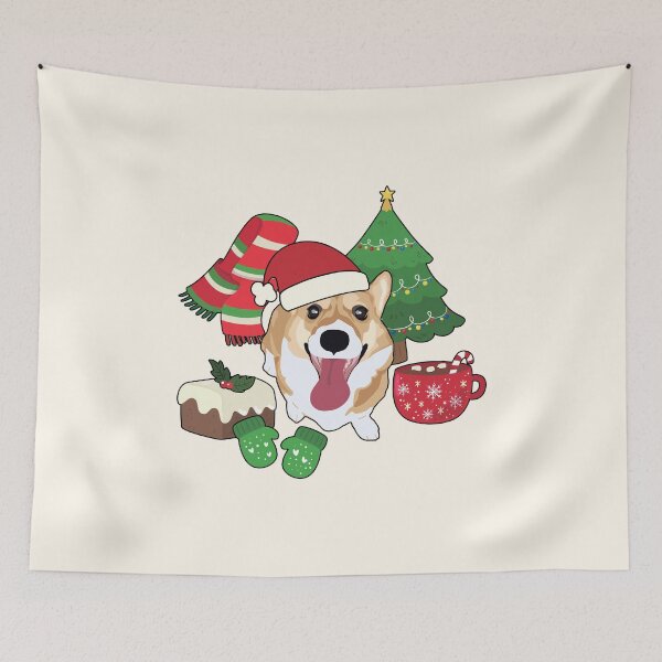 Item preview, Happy Corgi - Christmas Essentials designed and sold by MaplewoodMerch.
