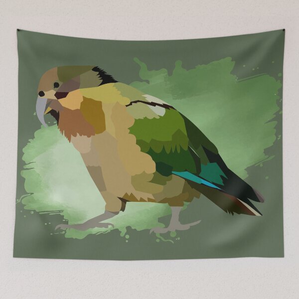 Item preview, Kea Bird from New Zealand designed and sold by kiwishirts.