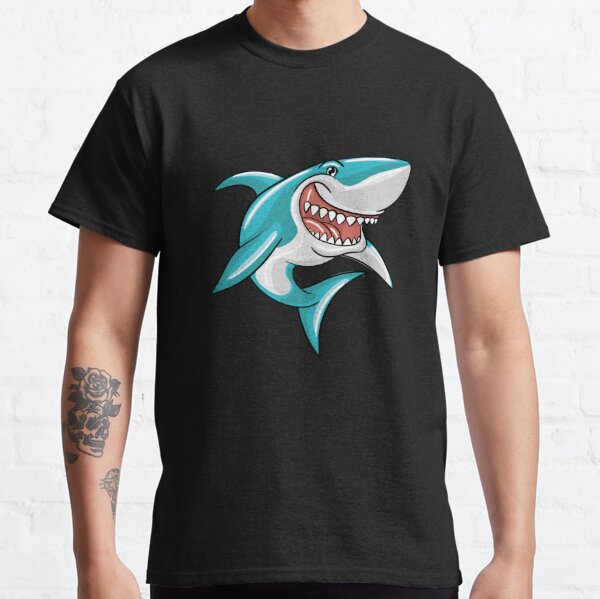 Shark Illustration Classic T-Shirt for Sale by Whynot123