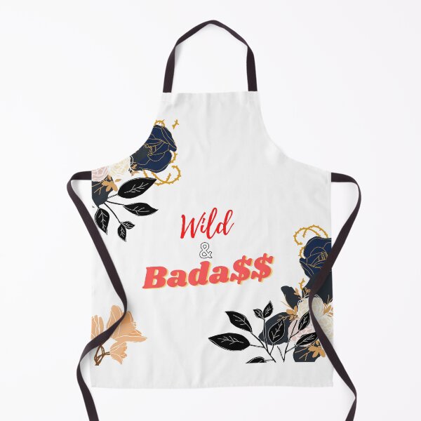Item preview, Copy of Wild & badass quote with cute flowers designed and sold by illestart.
