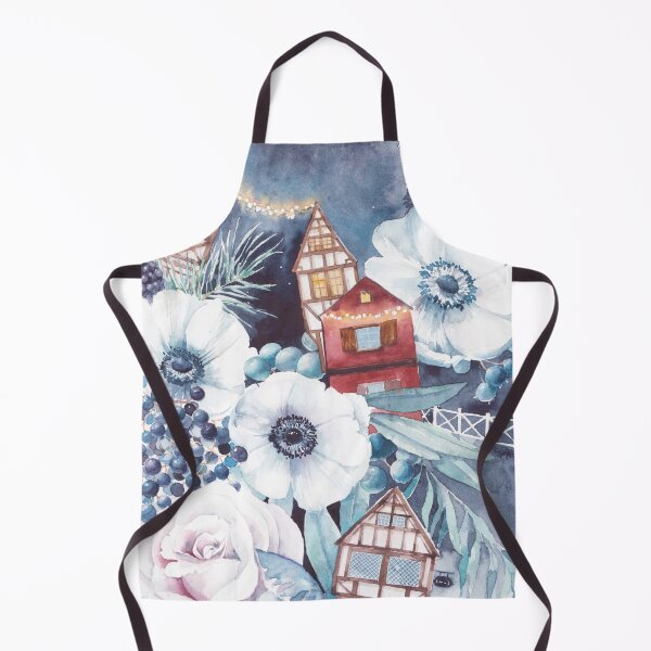 Item preview, Watercolor winter fairytale illustration designed and sold by ldinka.