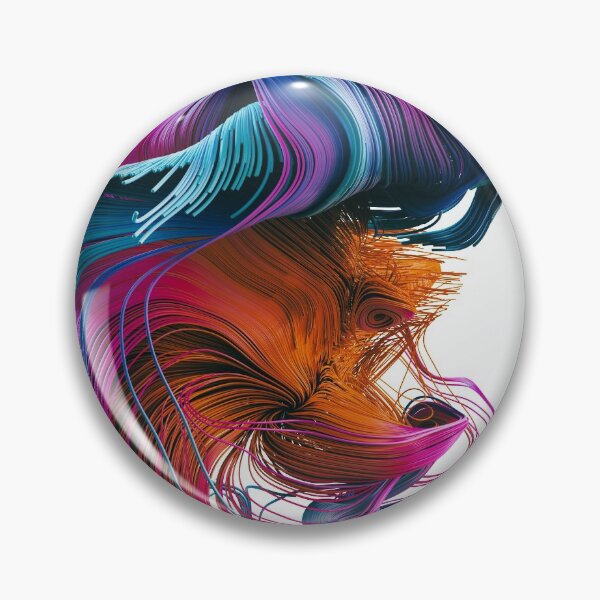 Item preview, Chaotic Lines #10 Colorful Abstract Art designed and sold by chaoticlines.