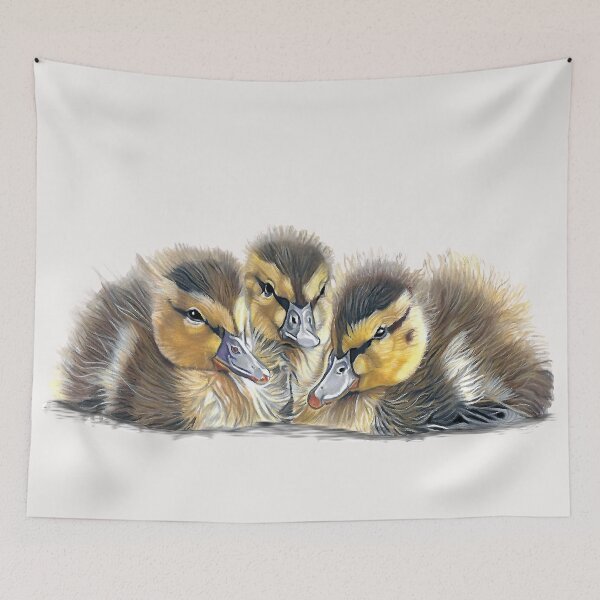 Item preview, Ducklings - Ducks - Mallard - Easter Ducklings - Cute Duckling - Duck art - baby ducks - nursery ducks designed and sold by IslesArt.