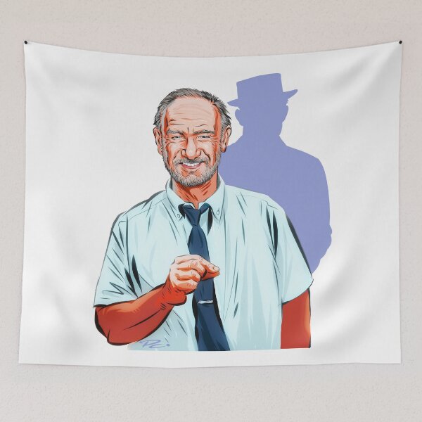 Item preview, Gene Hackman - An illustration by Paul Cemmick designed and sold by TIGERDAVER.