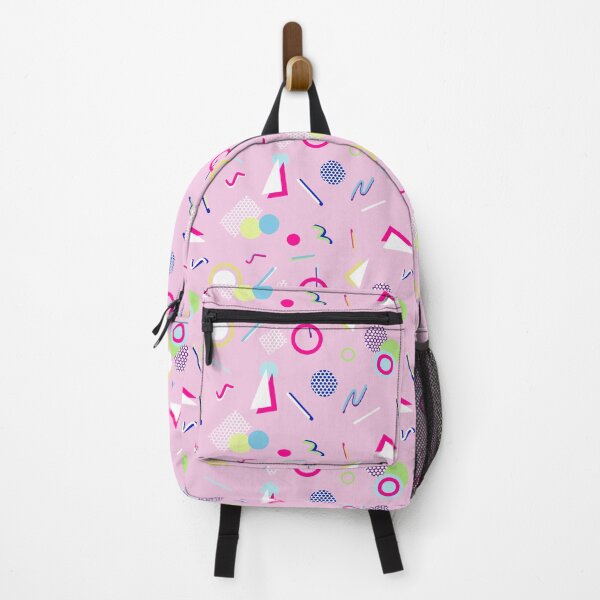 Clarissa - 80s pink print Backpack