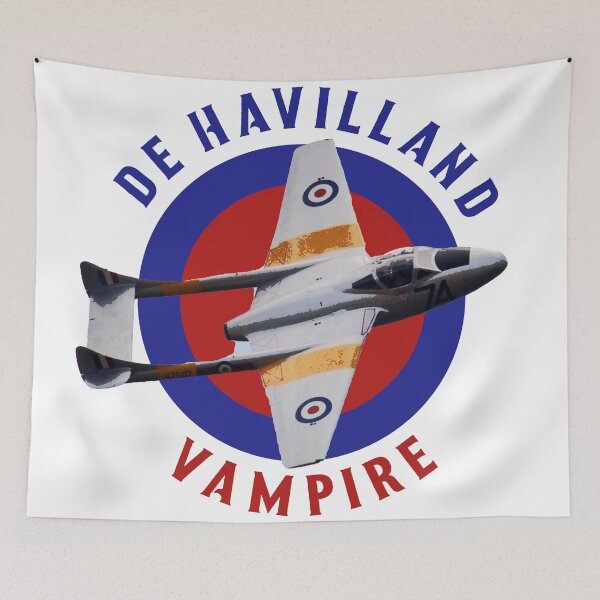 Item preview, De Havilland Vampire British Jet Fighter designed and sold by markstones.