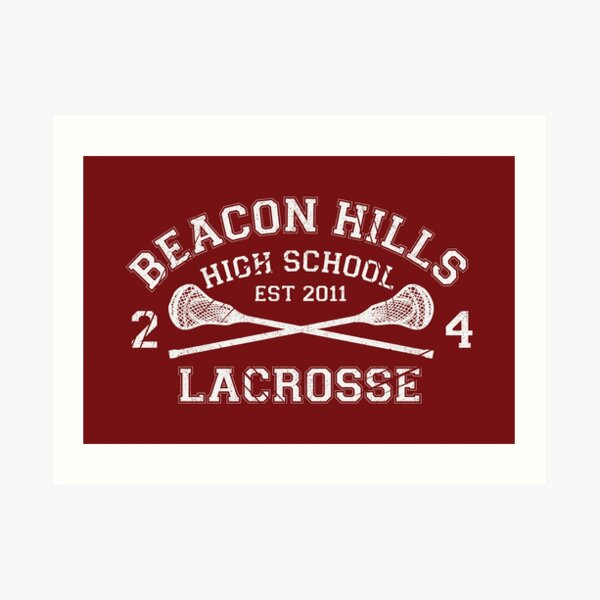 Beacon Hills Lacrosse Art Print