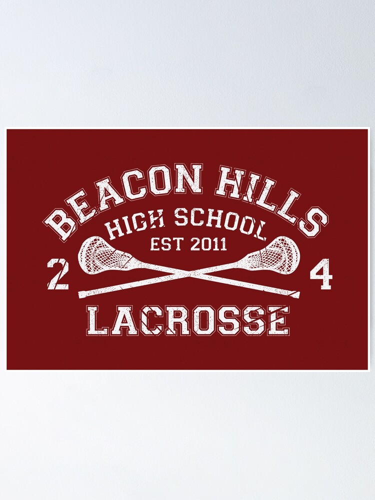 Teen Wolf Beacon Hills Lacrosse Crewneck Sports Scott Mccall 