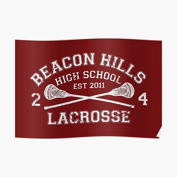 Beacon Hills Lacrosse Poster