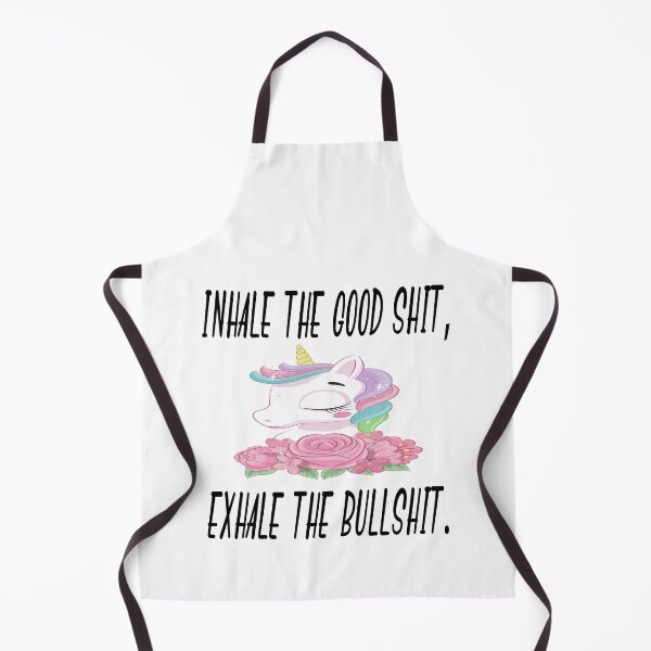 Item preview, Funny Gift, Inhale The Good Shit, Exhale The Bullshit, Gift For Sister, Funny Unicorn Gift Idea, Cute Birthday Gift designed and sold by Mode Tees.