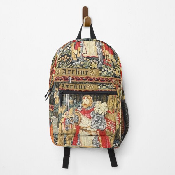 Item preview, King Arthur Tapestry Excalibur Merlin Camelot Holy Grail Quest designed and sold by WizardsWorld.
