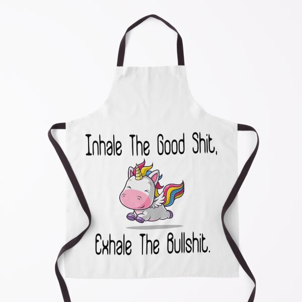 Item preview, Funny Gift, Inhale The Good Shit, Exhale The Bullshit, Gift For Sister, Funny Unicorn Gift Idea, Cute Birthday Gift designed and sold by Mode Tees.