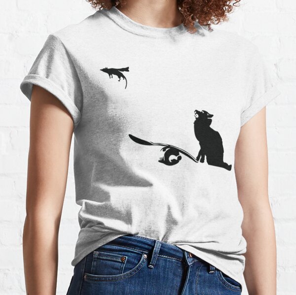 Banksy Cat And Super Mouse Classic T-Shirt