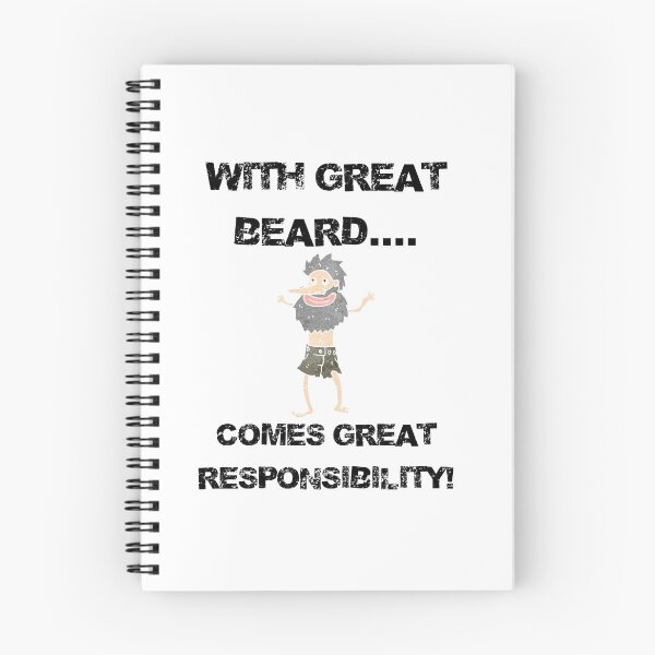 Item preview, With Great Beard Comes Great Responsibility 2020 designed and sold by lyrjan45.