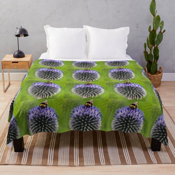 Item preview, Echinops and bee. designed and sold by John Ray.