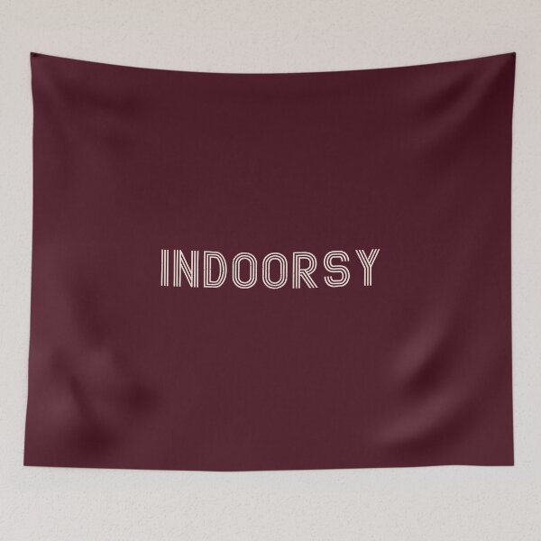 Item preview, Indoorsy Funny Introvert Indoor designed and sold by artworkbyrihen.