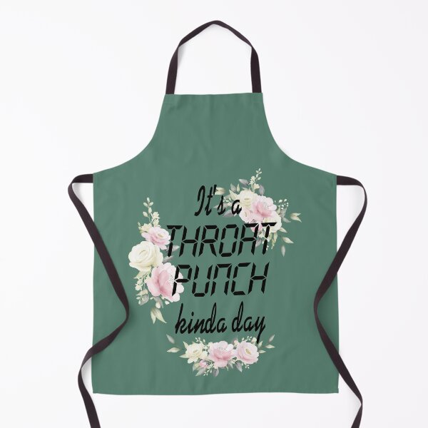 Item preview, It's A Throat Punch Kinda Day - Gifts for CoWorkers - Floral designed and sold by Mode Tees.