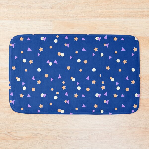 Item preview, Blue random shapes pattern gift design designed and sold by Michael Schmidt.