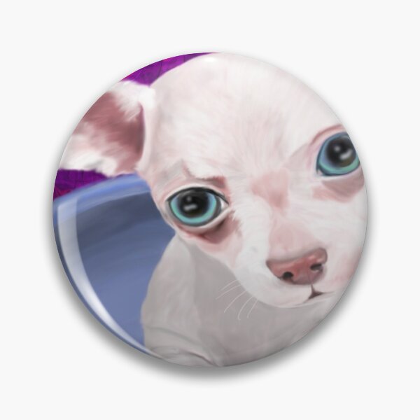 Item preview, Digitally Painted Chihuahua Puppy in a Jar designed and sold by ibadishi.