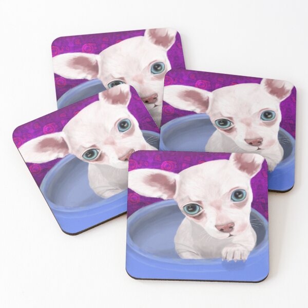 Item preview, Digitally Painted Chihuahua Puppy in a Jar designed and sold by ibadishi.